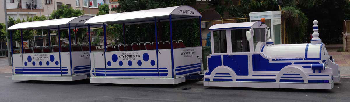 City Tour Train Blue