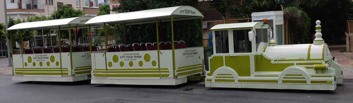 City Tour Train Yellow