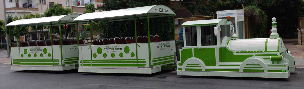 City Tour Train Green